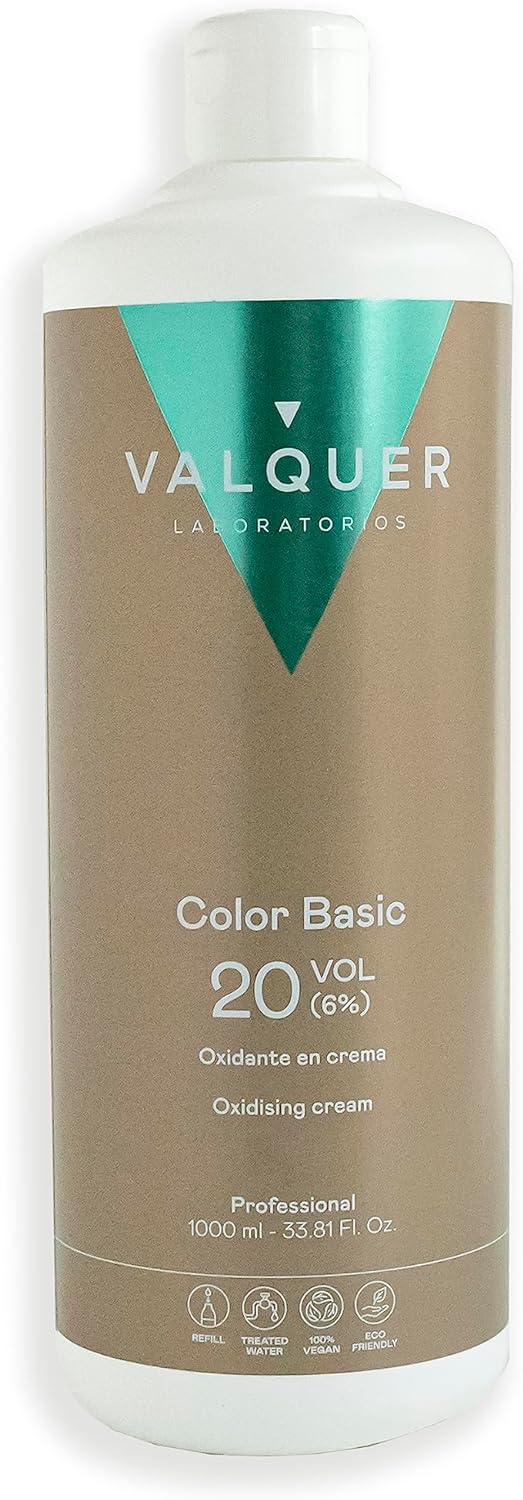 Valquer oxigenada estabilizada en crema 20 volumenes (6%) 1.000 ml