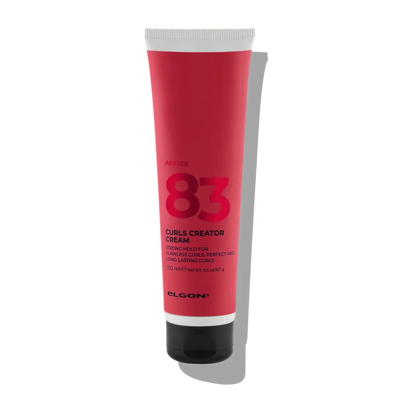 Elgon gel crema para cabello rizado, activador de rizos,  affixx elastic curls 83, 150 ml