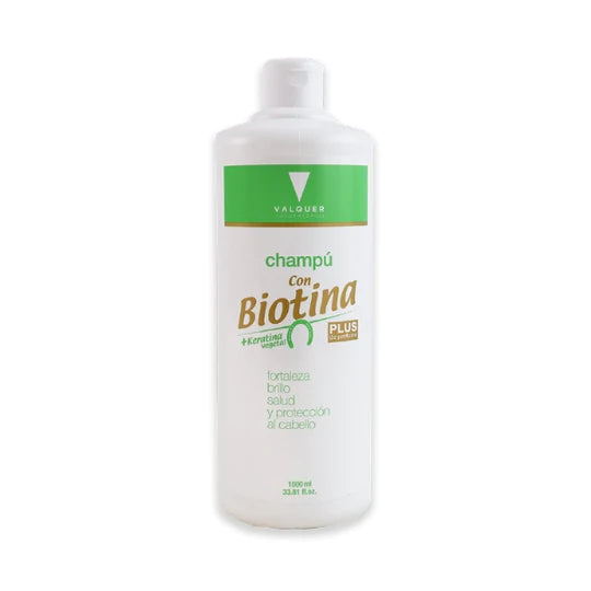 Champu con biotina + keratina 1000ml - Hair shop