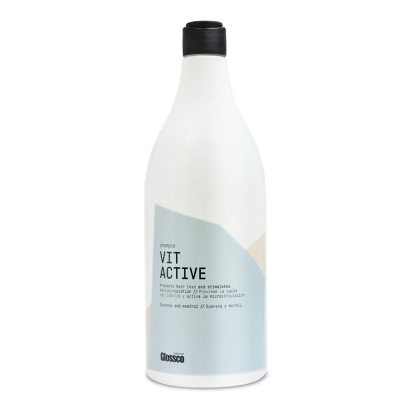 Champú anticaída glossco y ayuda al crecimiento 1000 ML . Champú anticaída mujer revitalizante, unisex