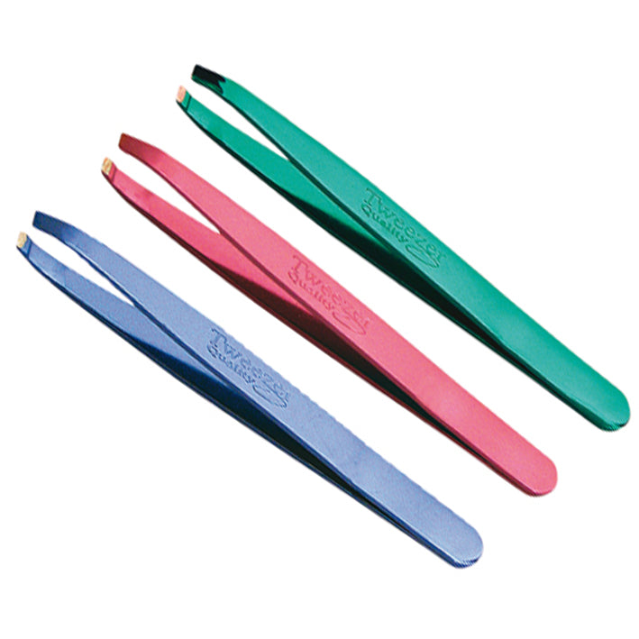 Pinza depilar inox.Colores metalizados,pollie - Hair Shop