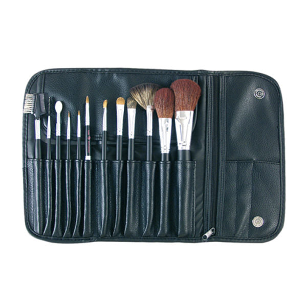 TP-SET / MANTA 12 PINCELES COSMETICA POLLIE PROFESIONAL - Hair shop