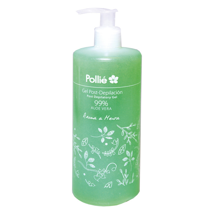 Gel post-depilación 500ml. 99% aloe vera pollie - Hair Shop