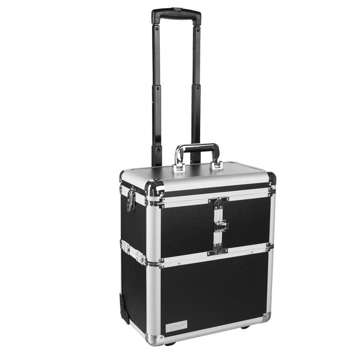 Maleta maquillaje y peluquería trolley black eurostil