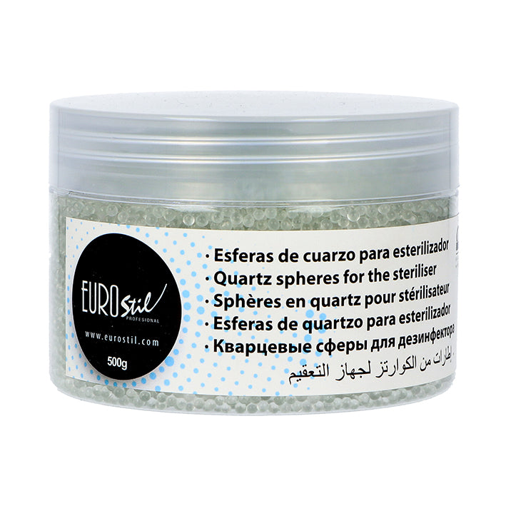 Bote esferas de cuarzo 500 gr eurostil