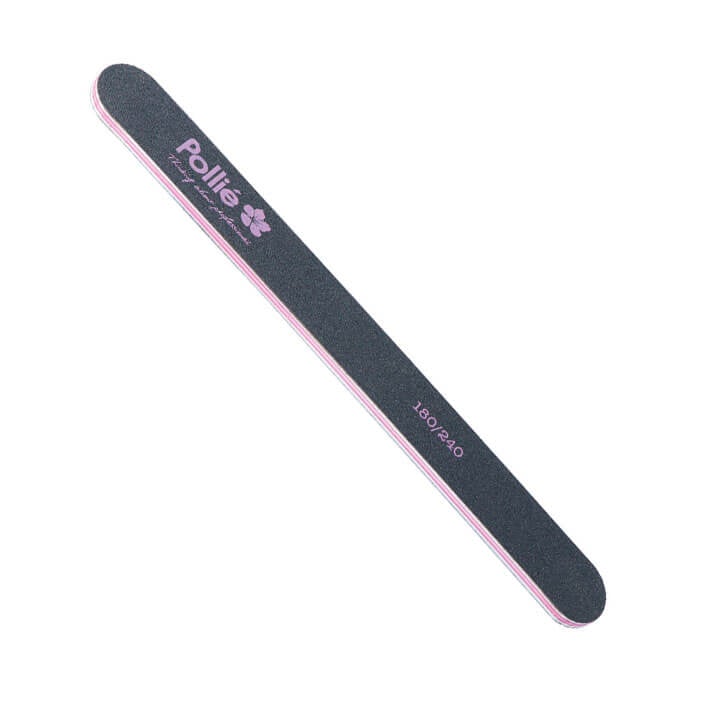 Lima 180/240 negra 19x178mm recta con bolsa pollie