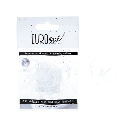 Bolsa de 50 gomas transparentes tpu
