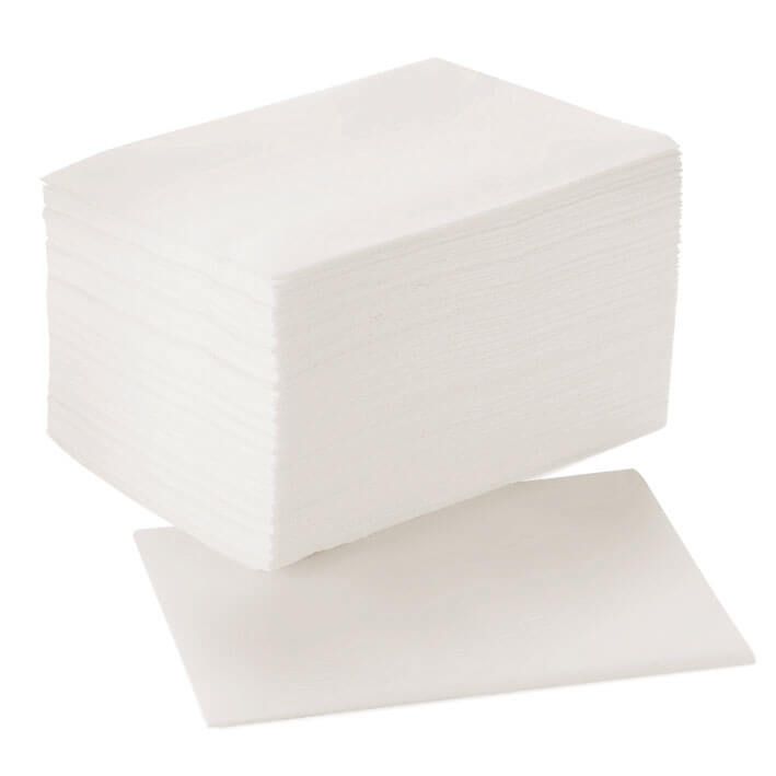 Paquete de 100 toallas desechables de 20cm x 30cm spunlace, especial manicura Pollié
