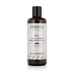 Champú cabellos blancos 250ml Salerm barber line