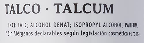 EUROSTIL Barber Line Talco PERFUMADO 200GR Unisex Adulto, Negro, Único