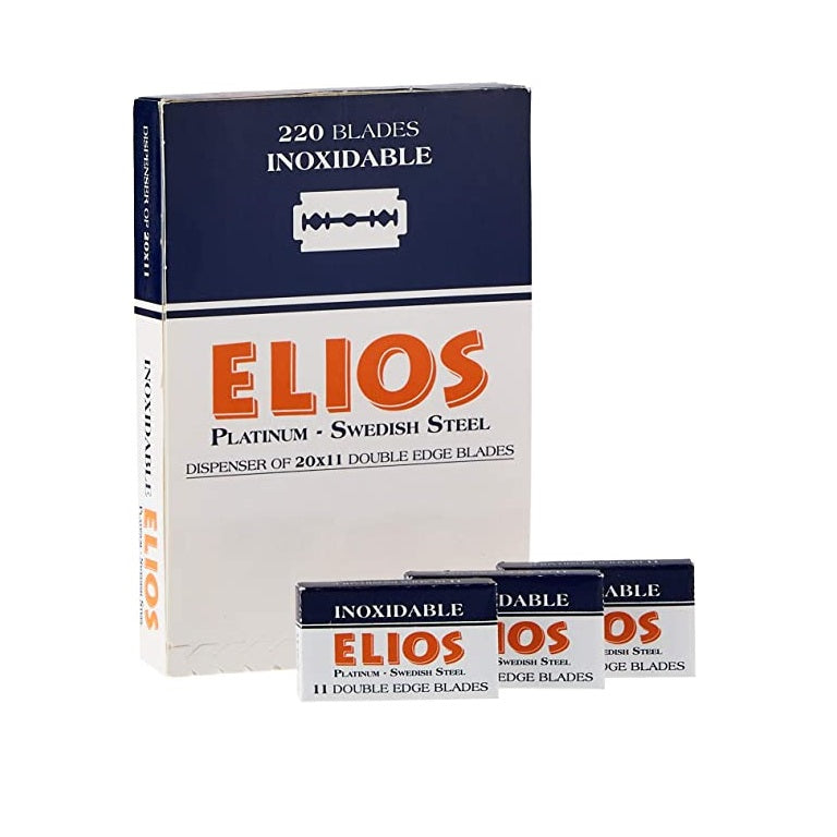 Cuchillas elios para corte 220 unidades, 20 paquetes de 11 unidades cada uno
