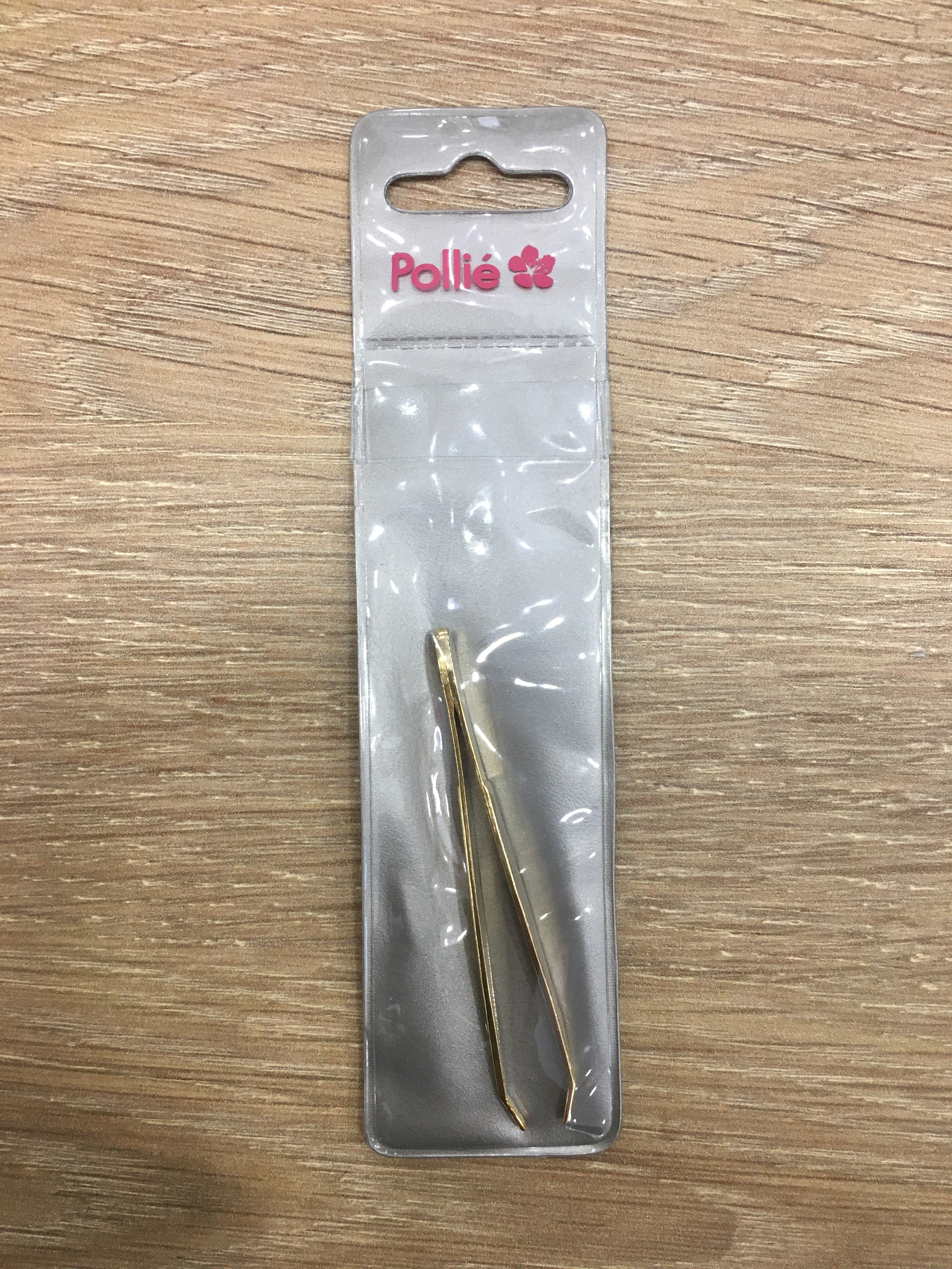 TP-POLLIÉ PINZA PARA DEPILAR PROFESIONAL DORADA 8CM - Hair shop