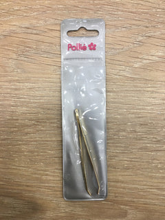 TP-POLLIÉ PINZA PARA DEPILAR PROFESIONAL DORADA 8CM - Hair shop
