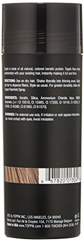 Toppik Fibras Capilares, color Marrón claro (Light brown),  55 g