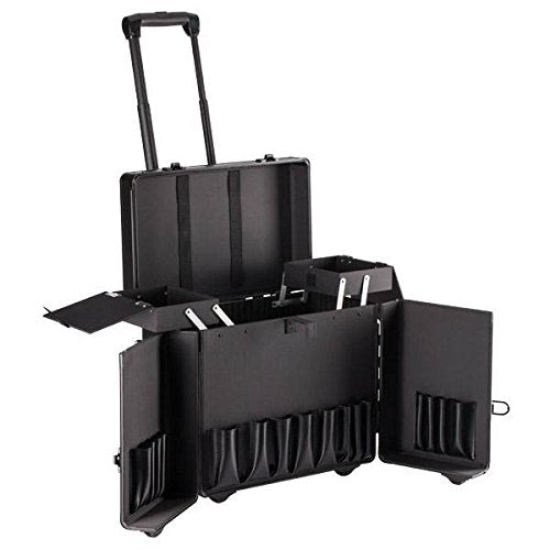 Maletín Trolley Polivalente Peluqueria-Estética D'orleac, Color Negro