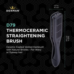 Denman D79 Ceramic - Cepillo alisador de cerámica