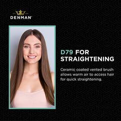 Denman D79 Ceramic - Cepillo alisador de cerámica