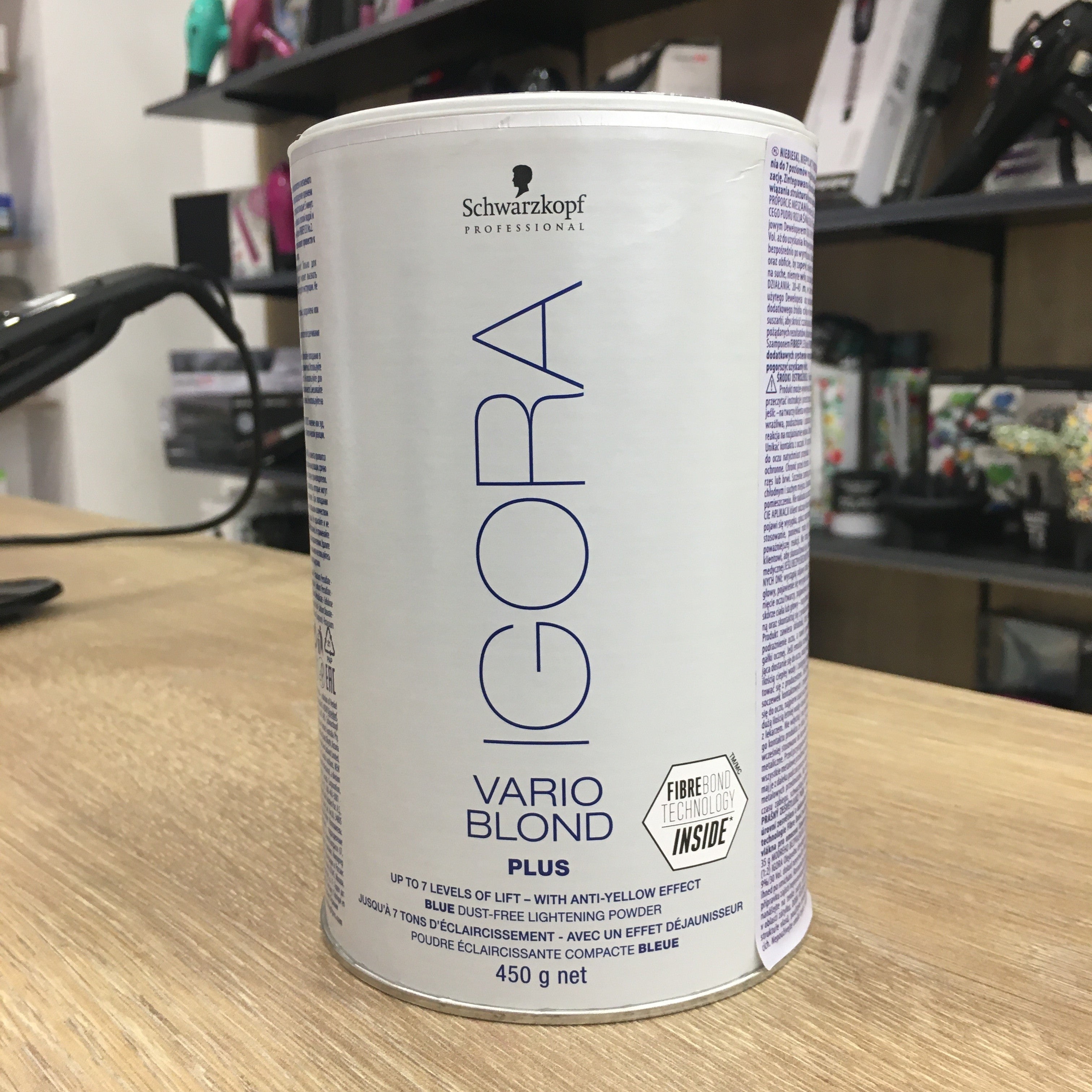TP-SCHWARZKOPF IGORA VARIO BLOND PLUS (AZUL) DECOLORACIÓN 450 GR. - Hair shop