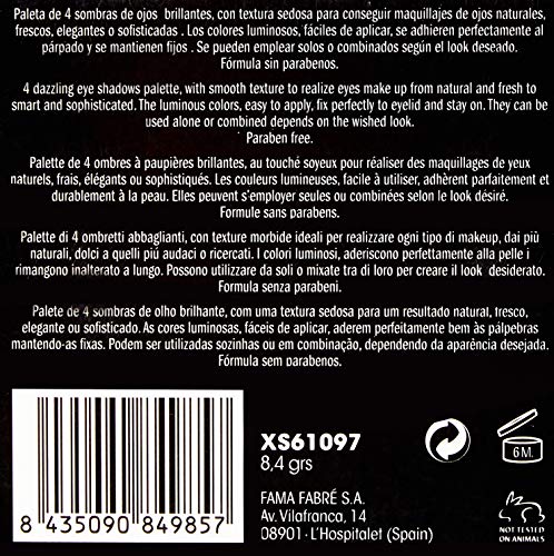 D'orleac, Paleta De Maquillaje (Luxury) - 4 De 1 Kit
