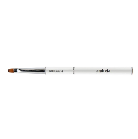 Andreia esmaltes gel builder | pincel para gel builder nº4