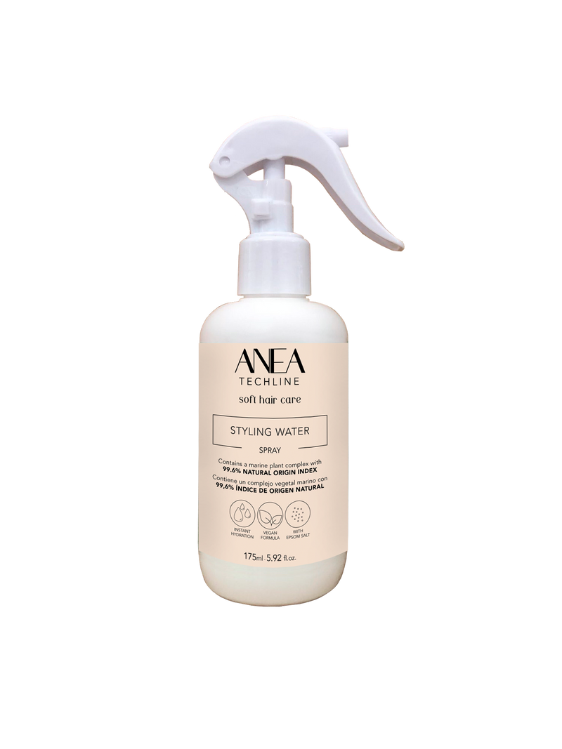 Agua de peinado en spray STYLING WATER de Anea Techline