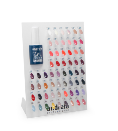 Muestrario the gel polish- 60 espacios andreia profesional