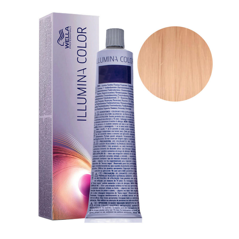 Wella tinte permanente Illumina color 9/43  60ML