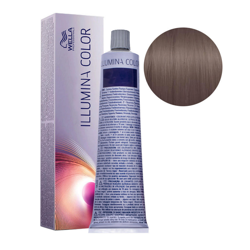 Wella tinte permanente Illumina color 6/16  60ML