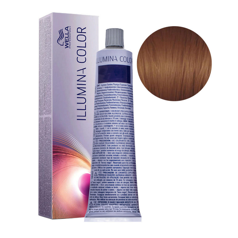Wella tinte permanente Illumina color 5/35 60ML