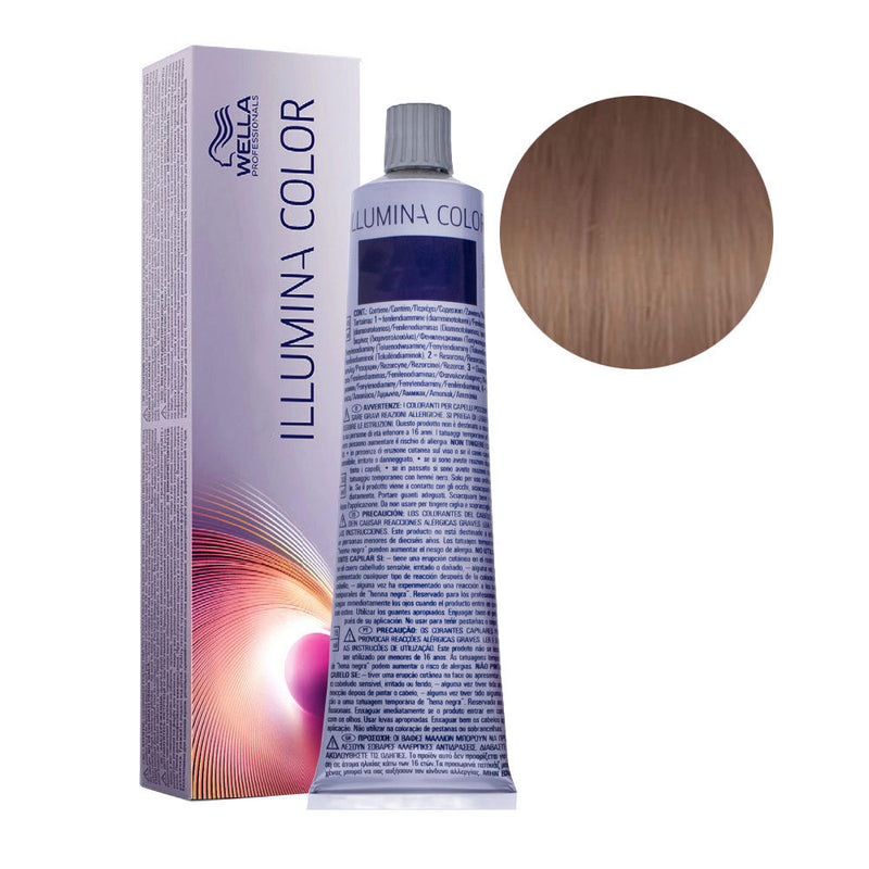 Wella tinte permanente Illumina color 6/19 60ML