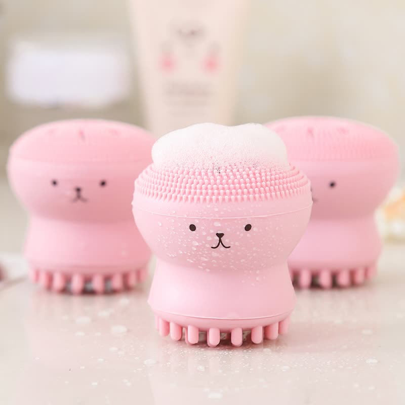 TP-Cepillo de limpieza Facial de silicona de masaje , cepillo de limpieza exfoliante - Hair shop