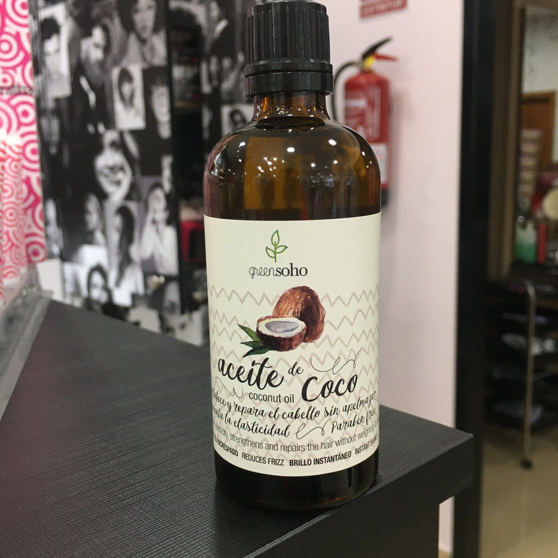 TP-GREENSOHO ACEITE 100 ML ACEITE DE COCO - Hair shop