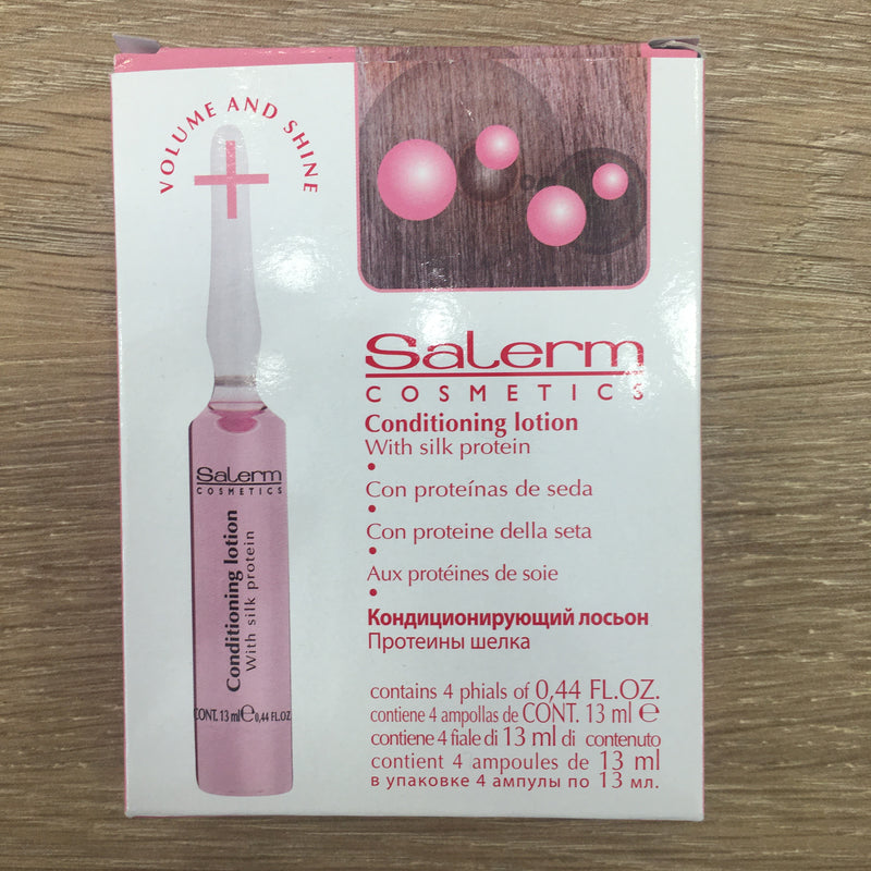 TP-SALERM 4 AMPOLLAS Loción Acondicionadora CONDITIONING LOTION WITH SILK PROTEIN - Hair shop