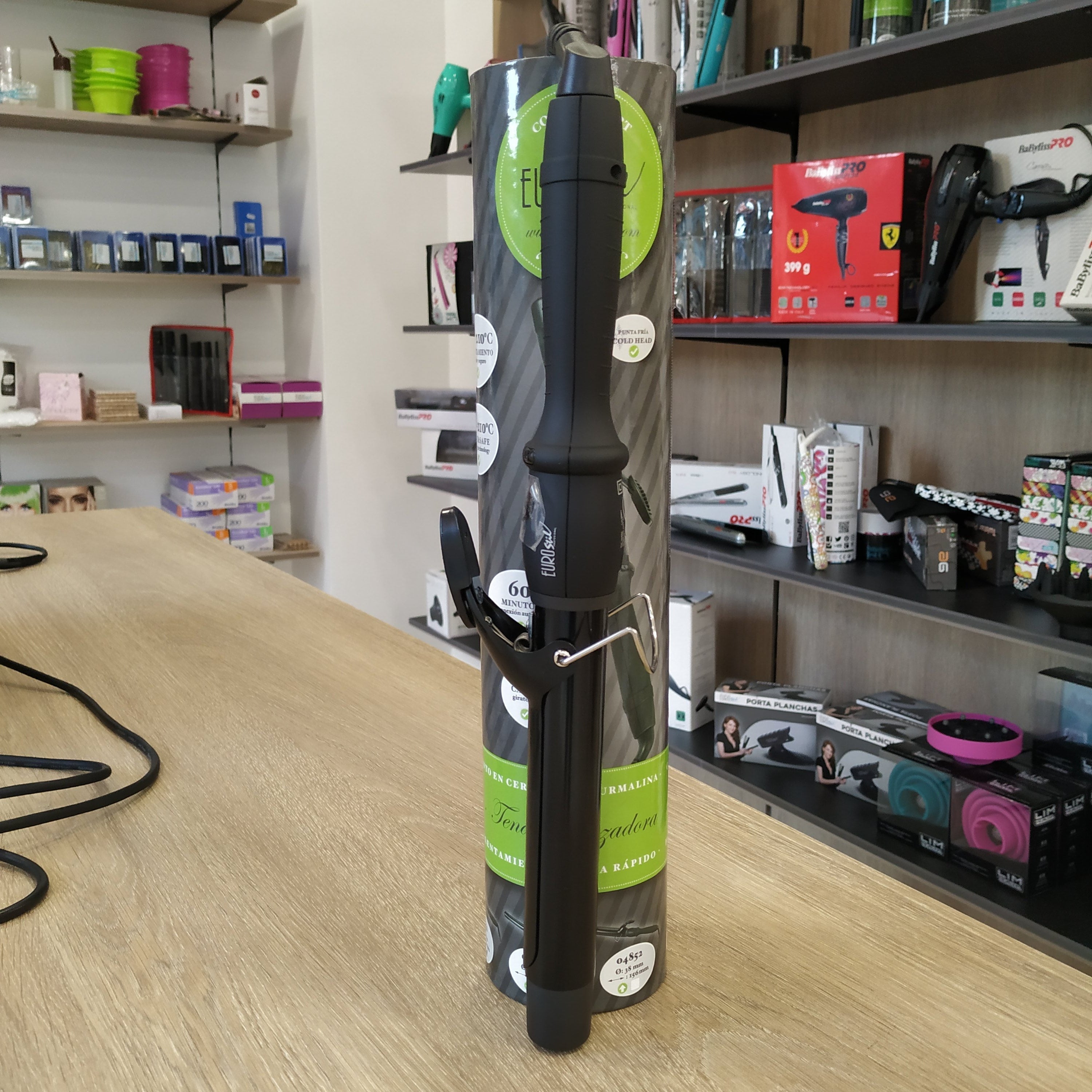 Eurostil tenacilla rizadora diámetro 22mm barra 156mm