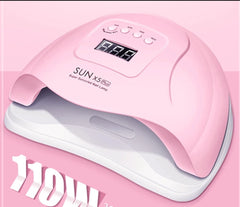 Lampara de uñas sux x5 max 110w uv led manicura , pedicura