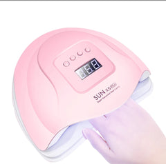 Lampara de uñas sux x5 max 110w uv led manicura , pedicura