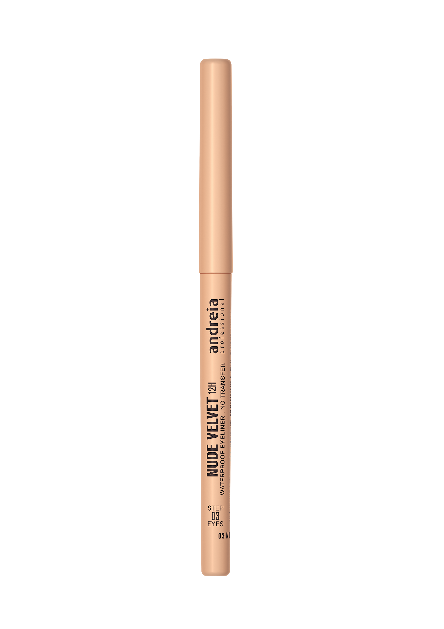 Andreia maquillaje, delineador de ojos resistente al agua Nude Velvet 12H WP