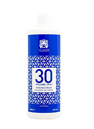 Valquer oxigenada estabilizada en crema 30 volumenes (9%) 1000 ml