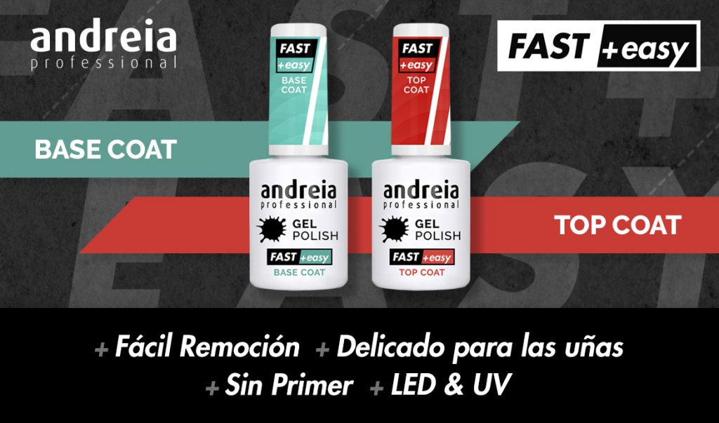 Andreia esmaltes fast + easy base coat 10,5ml