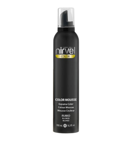 Espuma color mousse Rubio 300ml nirvel
