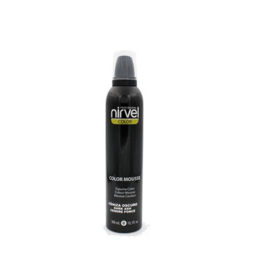 Espuma color mousse Ceniza  oscuro 300ml nirvel