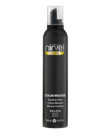Espuma color mousse violeta 300ml nirvel