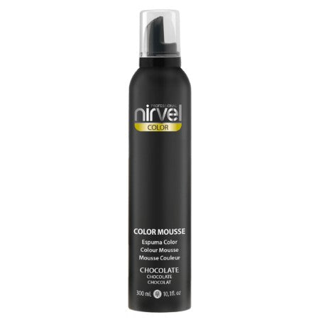 Espuma color mousse Chocolate 300ml nirvel