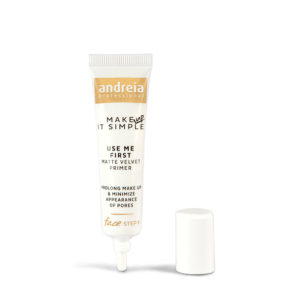 Andreia maquillaje, USE ME FIRST- Matte Velvet Primer, base de maquillaje 14 ml