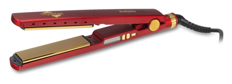 Babyliss pro plancha red titanium - ionic bab3091rdte