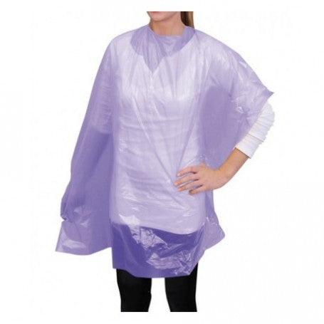 capas desechables lila