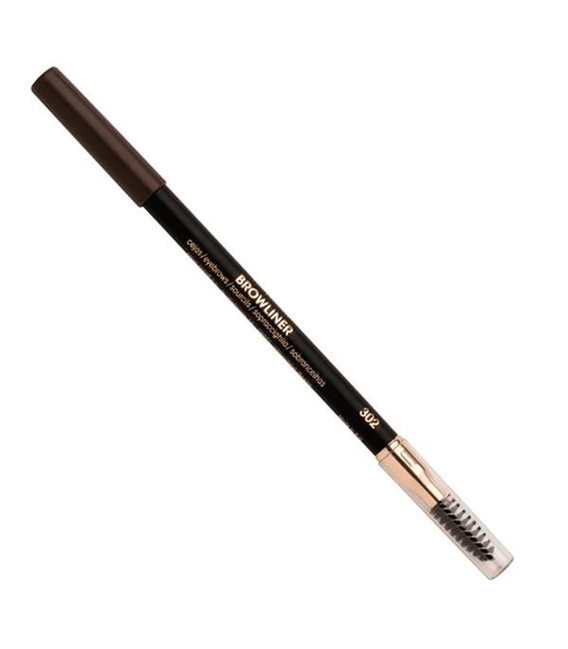 TP-LAPIZ CEJAS Nº302 MARRÓN CON CEPILLO D'ORLEAC XL200302 - Hair shop