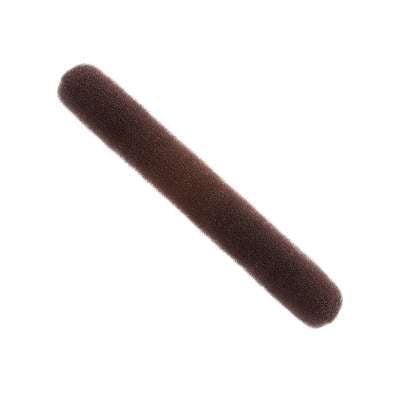 Eurostil relleno moño castaño oscuro con corchete