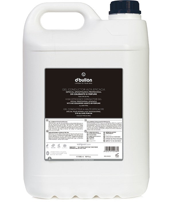 Gel conductor alta eficacia - 5000 ml. Bullon