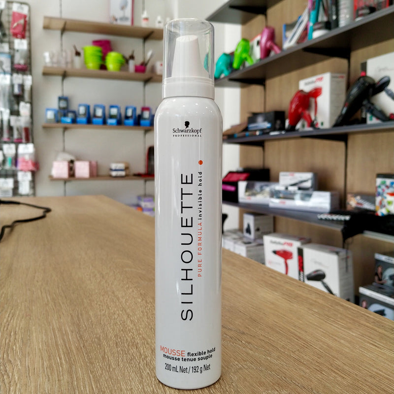 TP-Espuma de Fijación Flexible 200ml. Schwarzkopf Silhouette Mousse Pure. - Hair shop